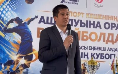 «Еңбекші аудан әкімі кубогі» волейбол турнирі өтті